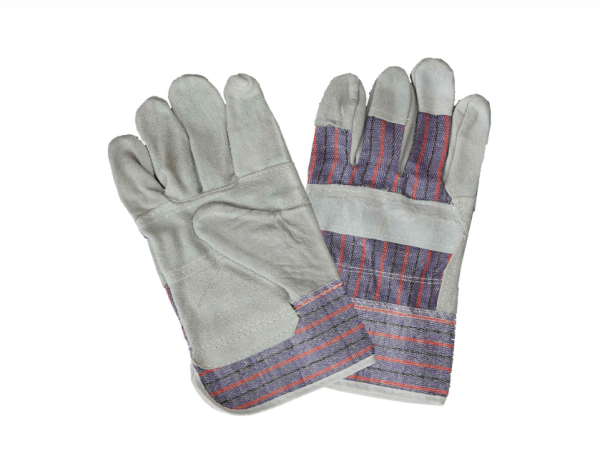 GLOVES CANDY STRIPE CHROME LEATHER