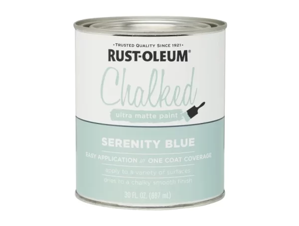 285139 chalked paint tin serenity blue 887ml 1