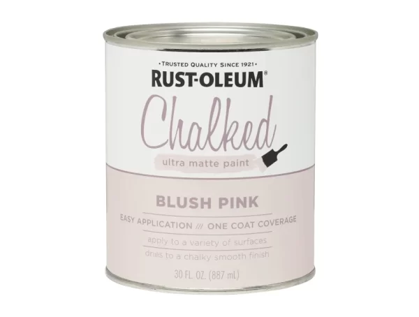 285142 chalked paint tin blush pink 887ml 1