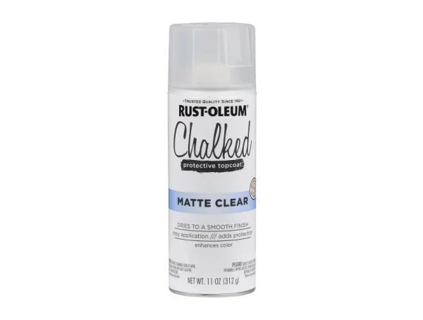 302599 chalked paint matt clear topcoat spray 340g 1