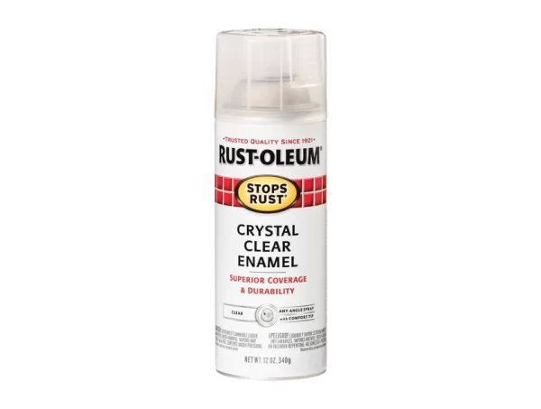 7701830 stops rust gloss protective enamel crystal clear 340g 1