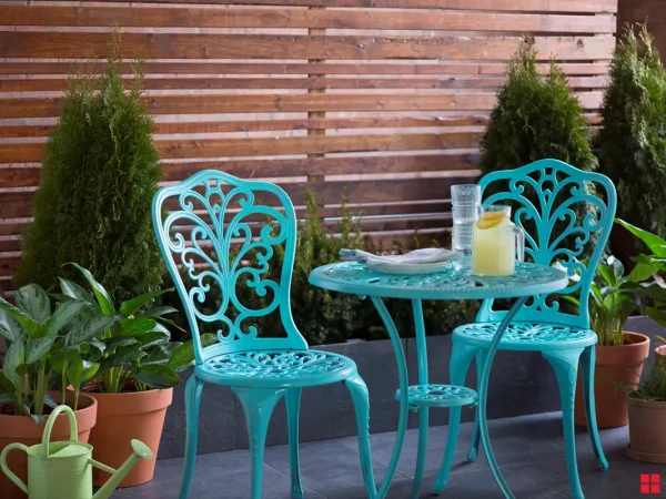 gal rus rust oleum table chairs
